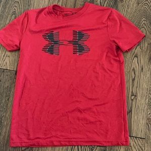 Under Armour red T-shirt. Dri-fit